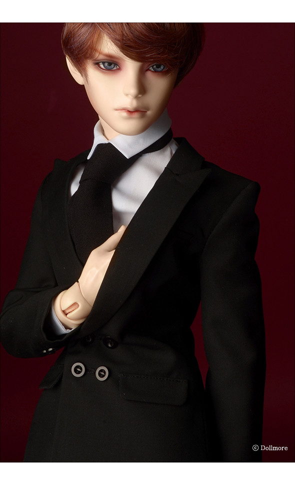 Glamor Model M Size - SRoem Slim Suit Set (Black)