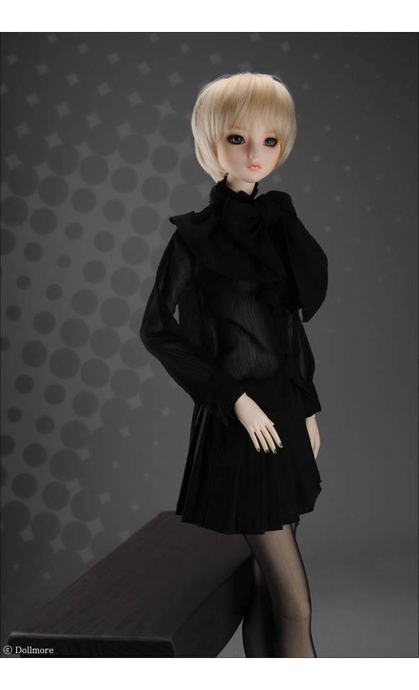 Model F - Aya Blouse (Black) [B5]