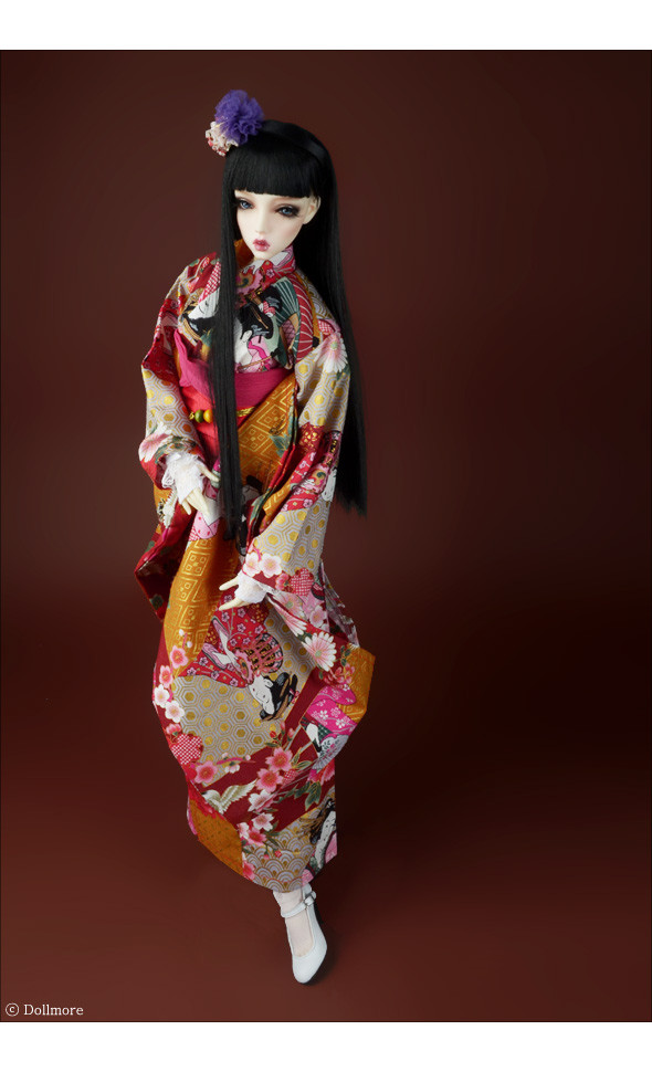 Model F - Doris Kimono Set - LE18