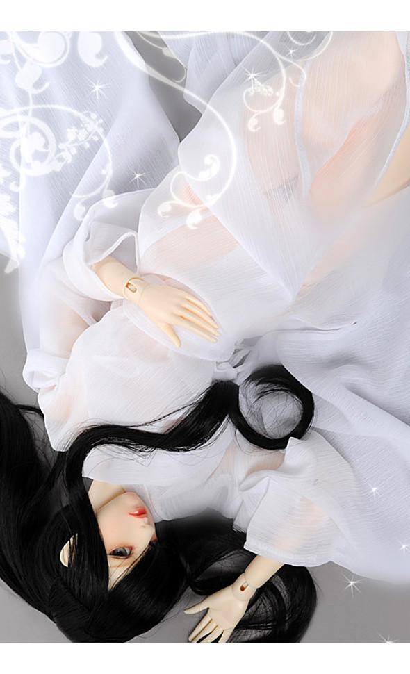 Model F Size- Celestial Gown (White)