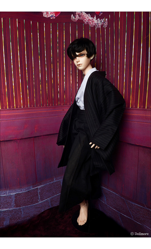 Model Size - Basic Kimono (DS Black)