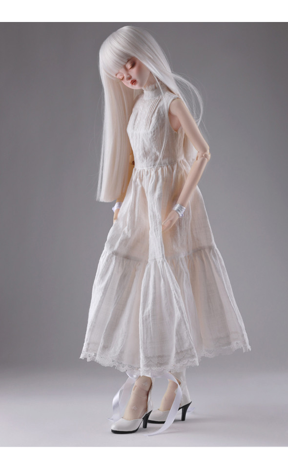 SD - Celeb Long Dress (White) [B1-5-5]