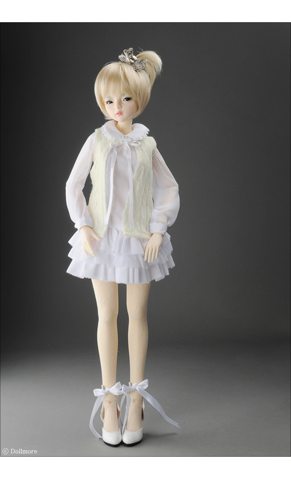 SD - Neradin Dress Set (White)[B1-3-3]