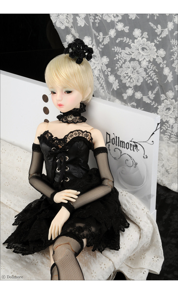 SD - Olympia Dress Set (Black)[B1-3-7]