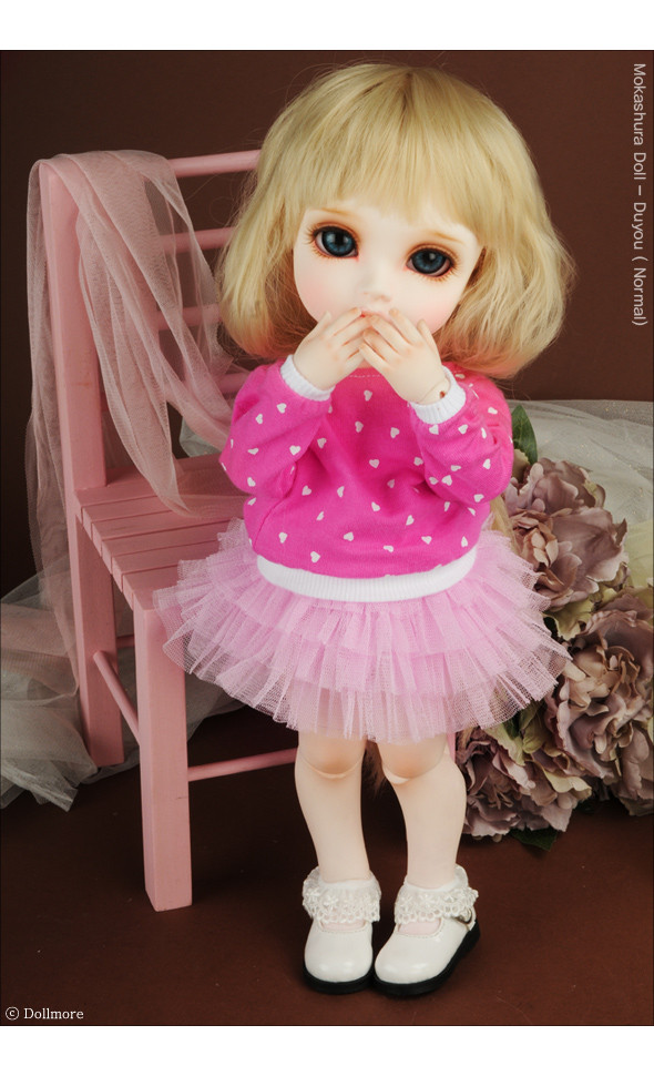 Mokashura Size - 4 Swan Skirt (Pink)