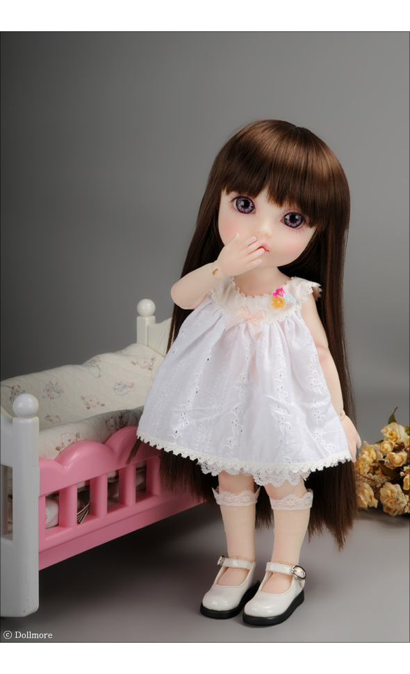 Mokashura Size - AB712 Reana Dress (White)