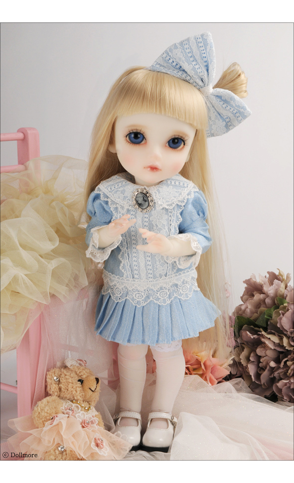 Mokashura Size - Clralie Dress Set (Sky)