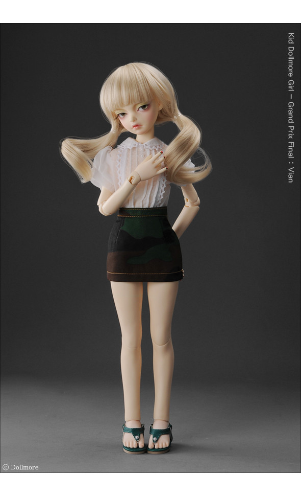 MSD - Emina Skirt (Military Green) [A6-4-6]
