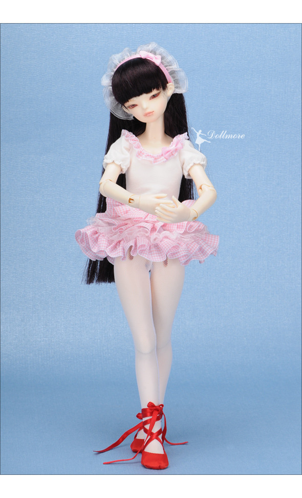 MSD - Gem Ballerina Dress Set (Pink)[A7-1-3]