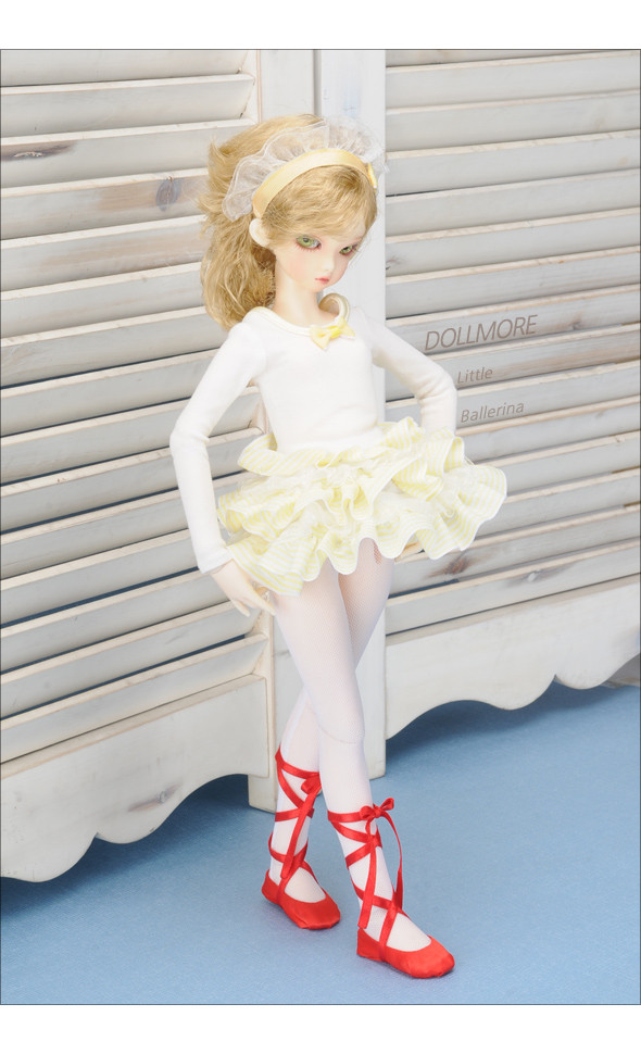 MSD - Gem Ballerina Dress Set (Yellow)[A7-1-3]