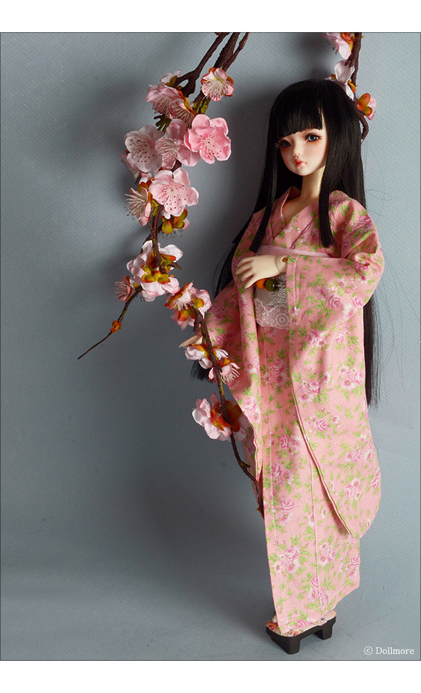 MSD - Goyeon Kimono Set (O.Pink)