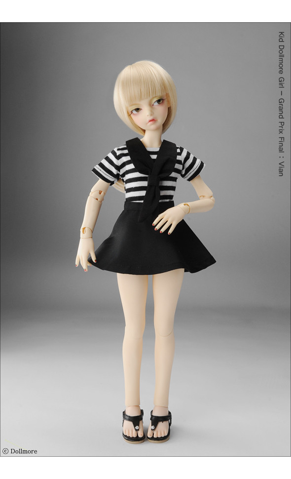 MSD - Relia flare Skirt (Black)[A7-5-5]