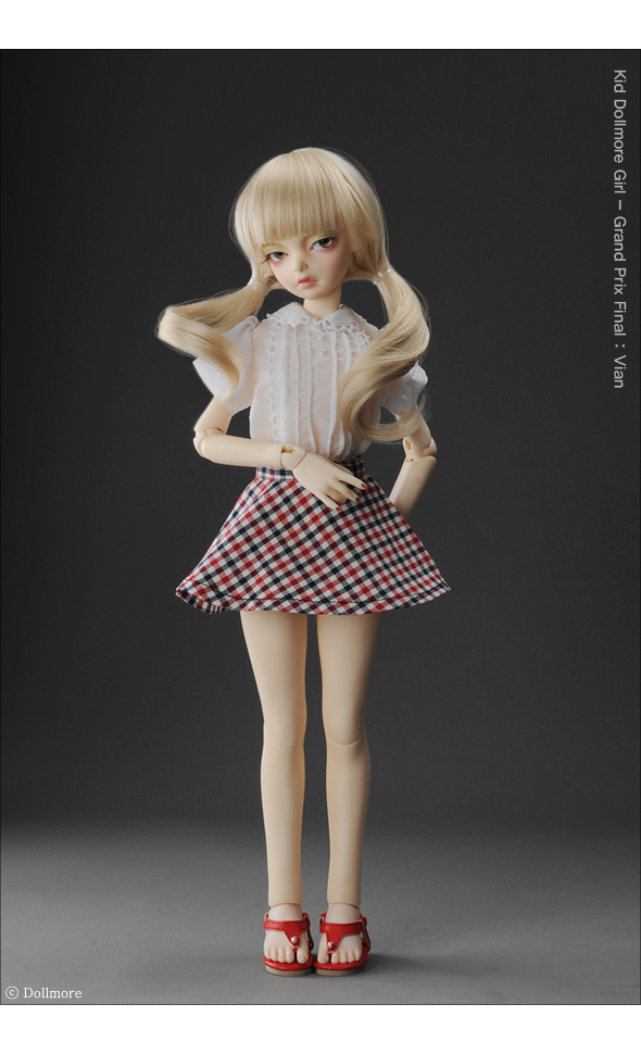 MSD - Relia flare Skirt (R&B Check)[A7-5-5]