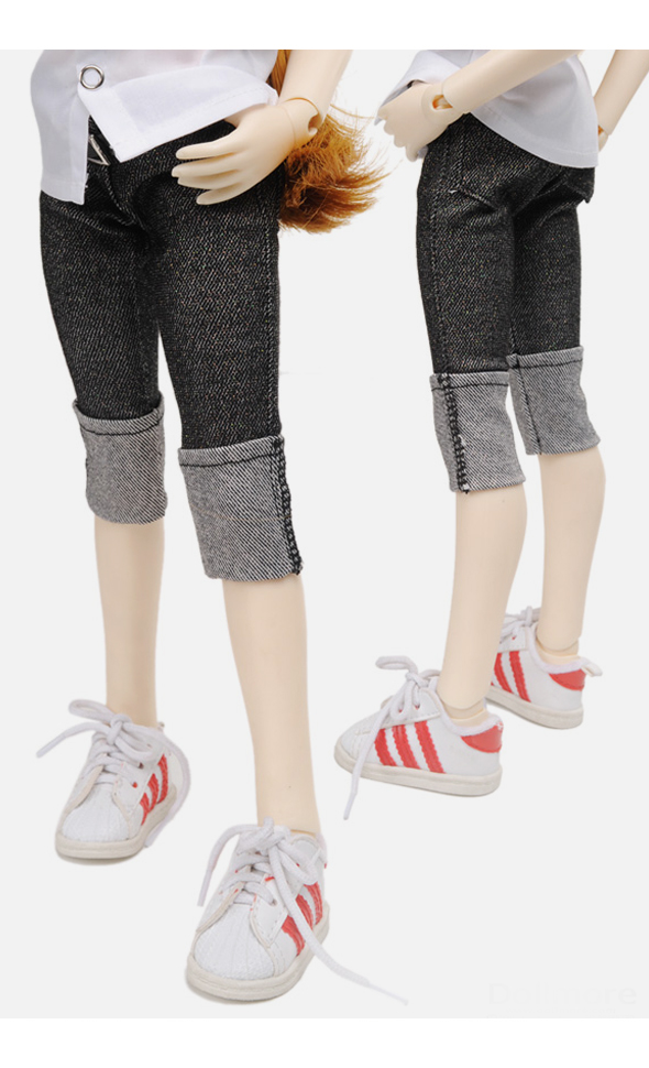 MSD - Roll-Up Skinny Pants(Black)[A7-6-5]