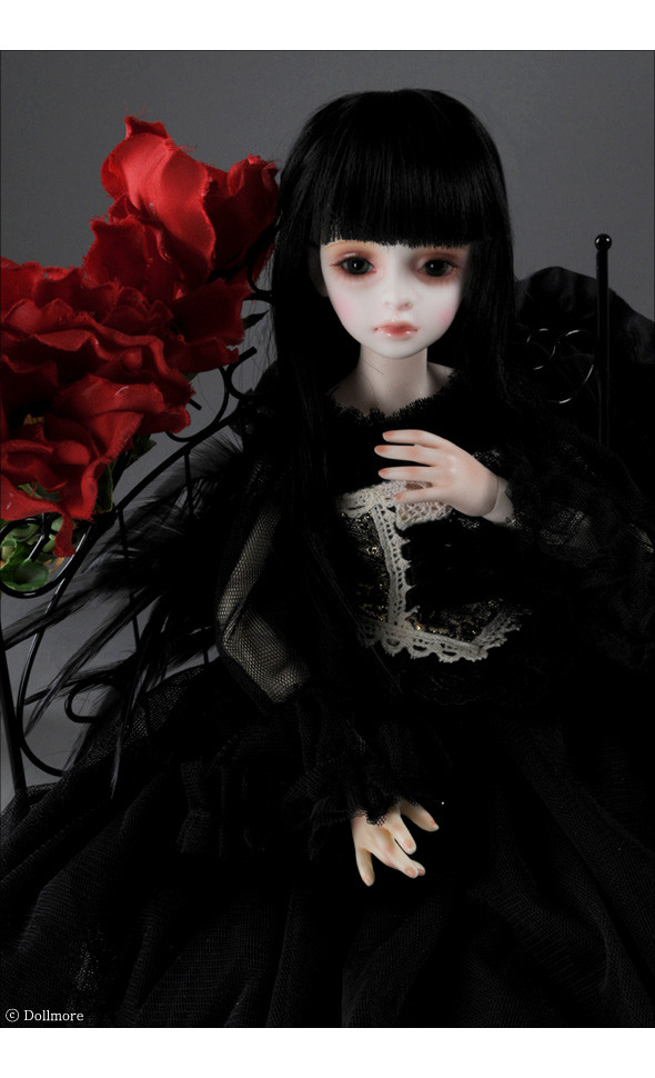 MSD - Serfe Dress Set (Black)[A6-4-2]