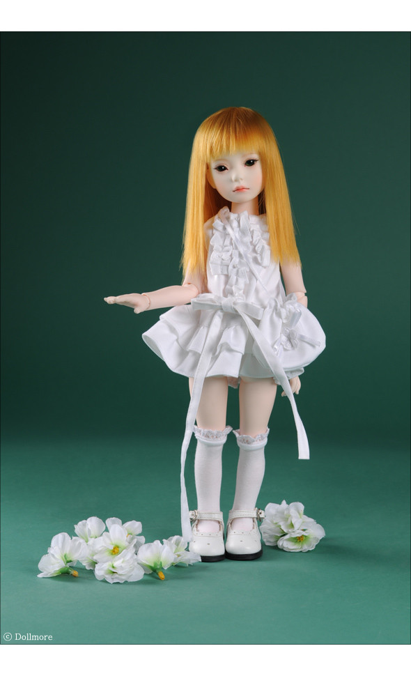 Narsha - Sovido Dress Set (White)