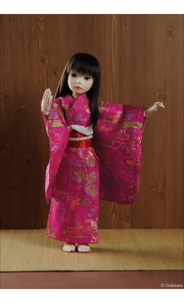 Narsha - Tikan Kimono Set (Red)[B3-1-6]