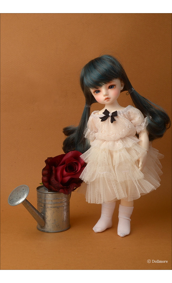 Dear Doll Size - 3 Swan Skirt (Beige)