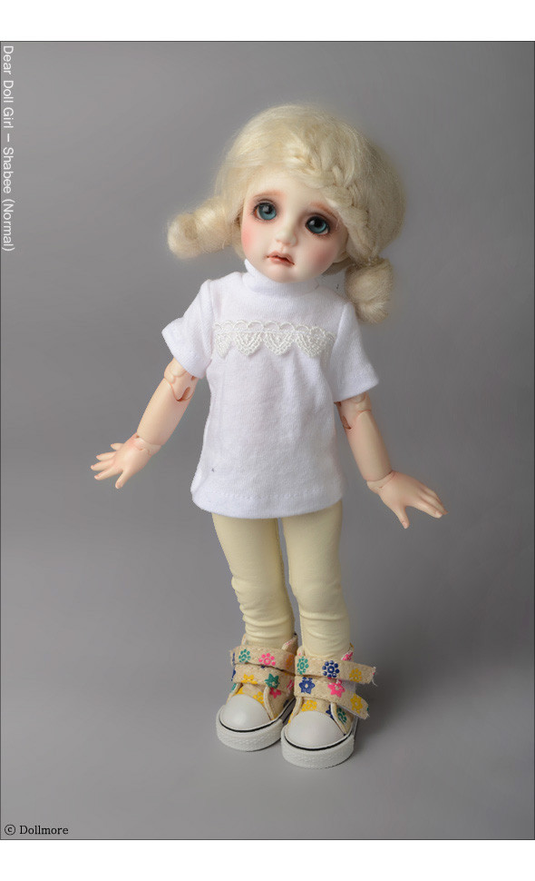 Dear Doll Size - Ashlyn Leggings (Ivory)