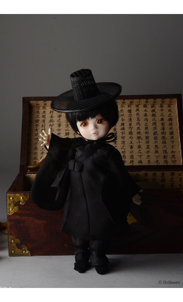 Dear Doll Size - Azrael Hanbok Set (Black)