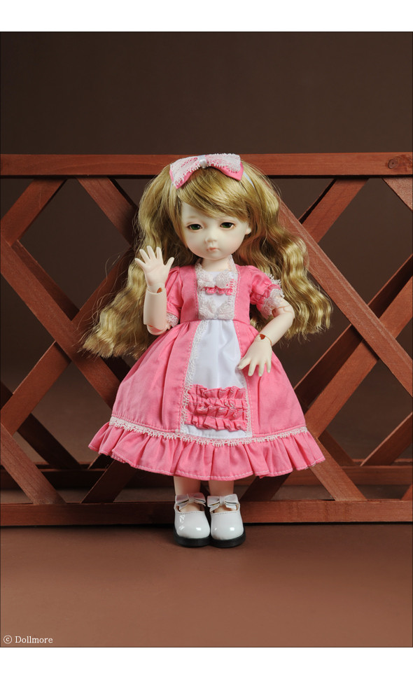 Dear Doll Size - Bebe Bongbong Dress Set (Pink)