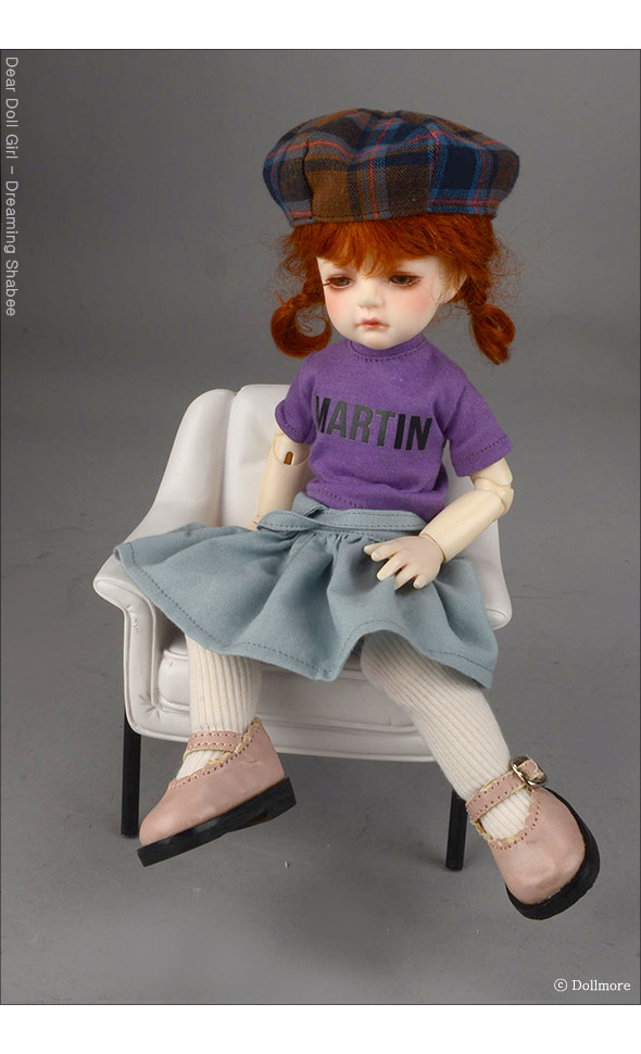 Dear Doll Size - Bin Half T shirt (Violet)