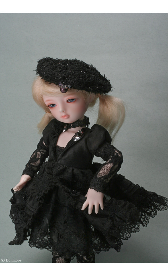 Dear Doll Size - Cordelia Dress Set (Black) - LE20