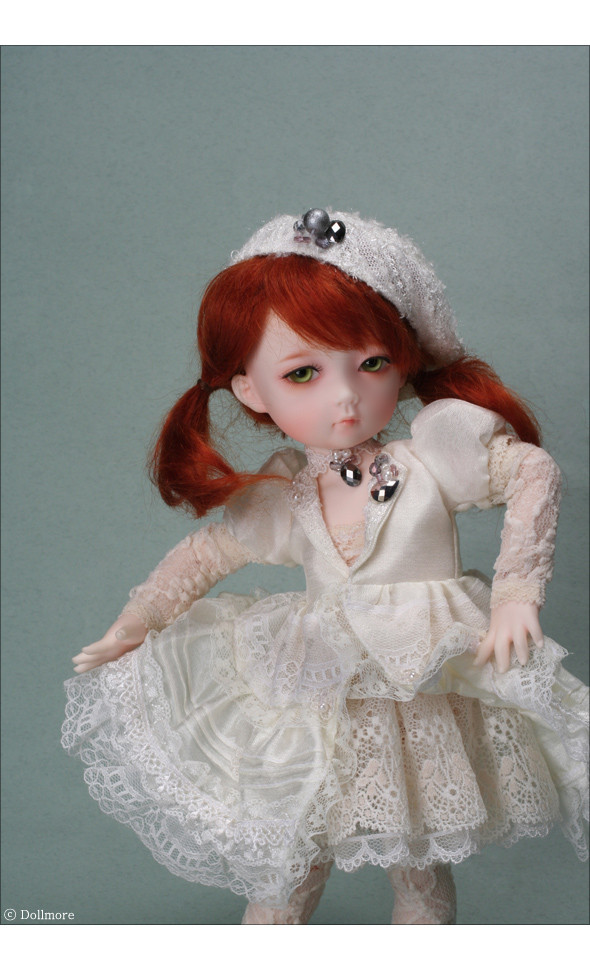 Dear Doll Size - Cordelia Dress Set (White) - LE20