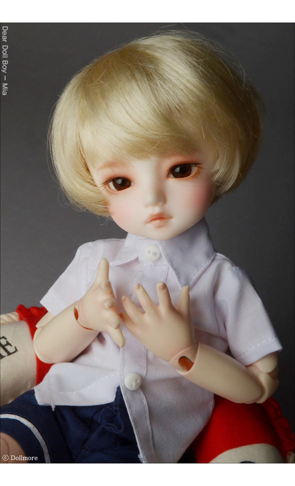 Dear Doll Size - Dude Short Sleeves Shirt (White)(K7)