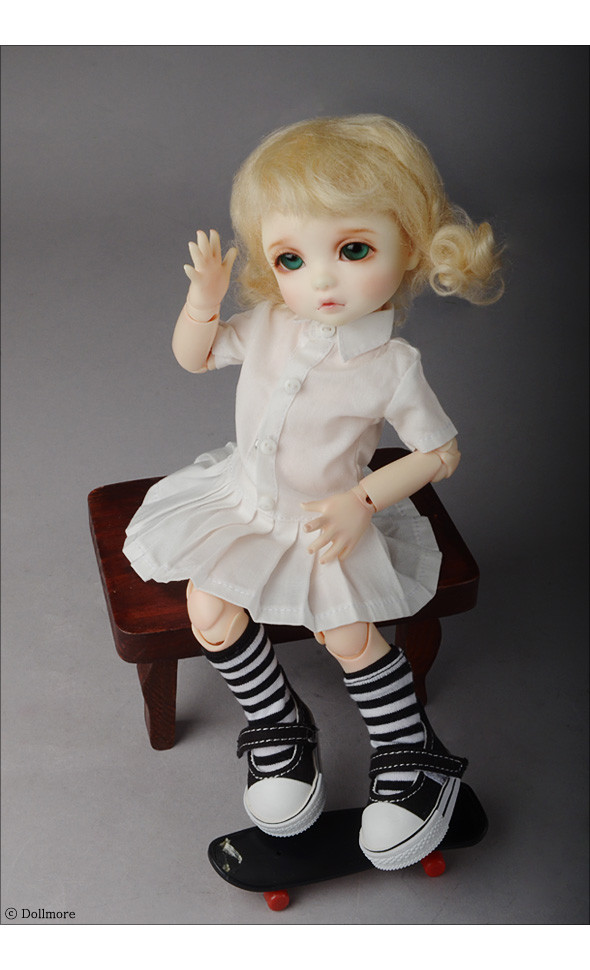 Dear Doll Size - Elise Dress (White)[K7]
