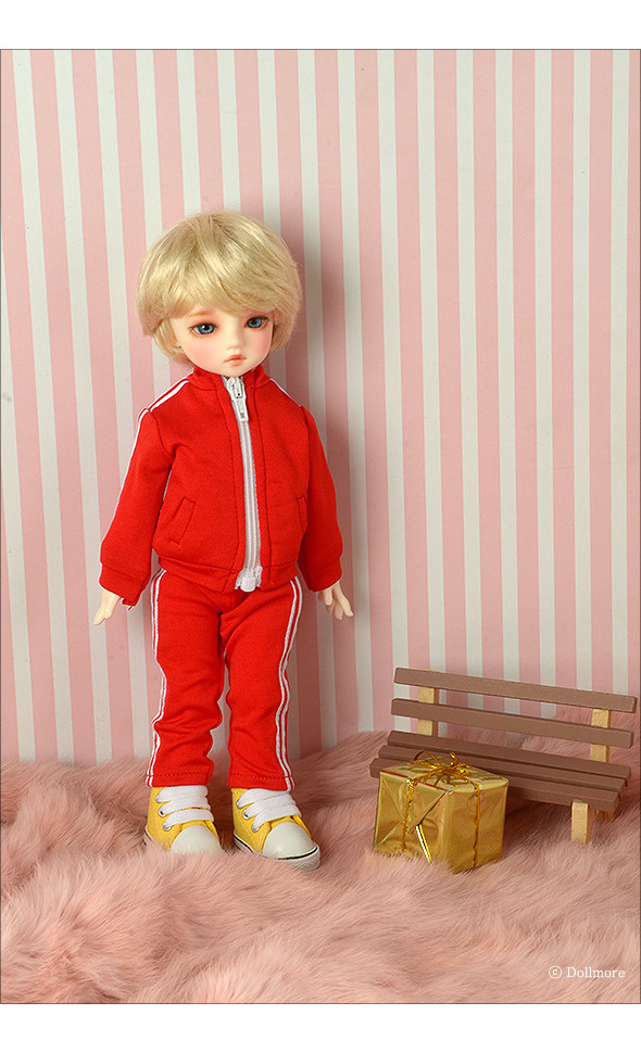 Dear Doll Size - Felix Jersey Set (Red)