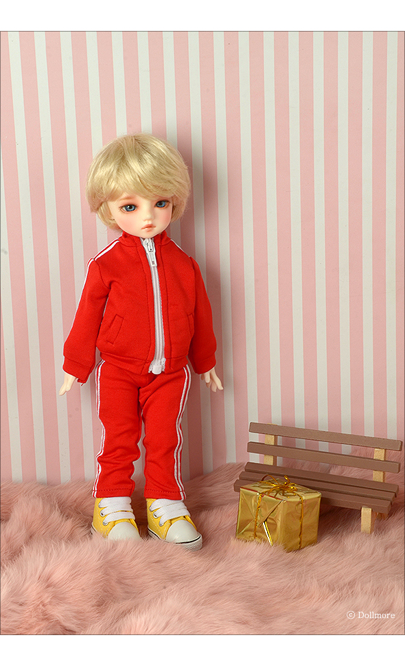 Dear Doll Size - Felix Jersey Set (Red)