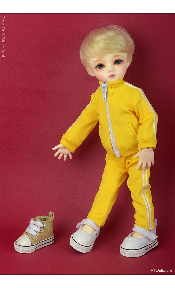 Dear Doll Size - Felix Jersey Set (Yellow)