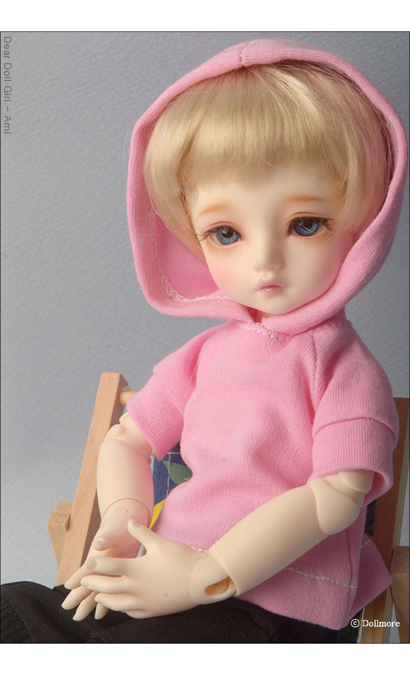 Dear Doll Size - Joayoo Hood Short T Shirts (Pink)