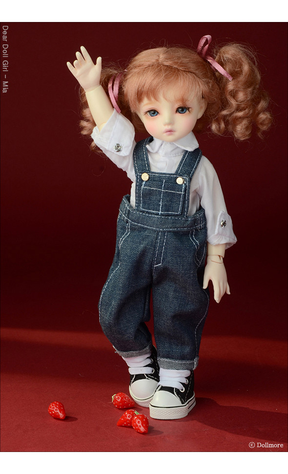 Dear Doll Size - JY Overalls Pants (D.Blue)
