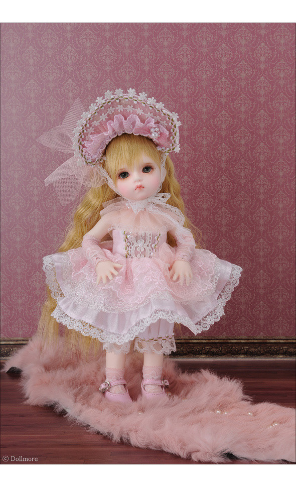 Dear Doll Size - Klenetia Dress Set (Pink)