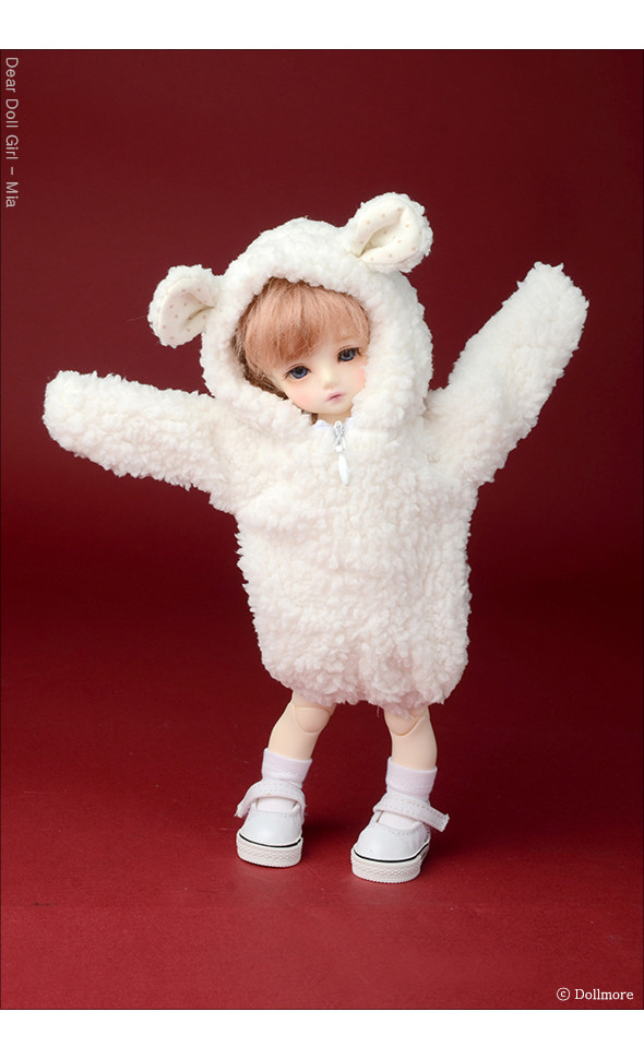 Dear Doll Size - Lamb All-in-one (Ivory)