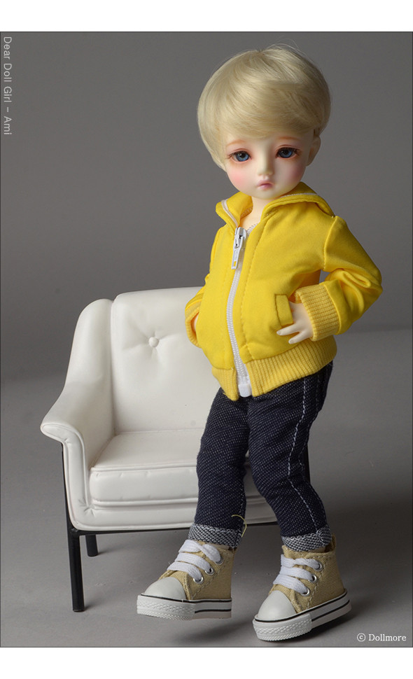 Dear Doll Size - Laurel Jumper (Yellow)