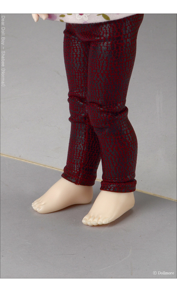 Dear Doll Size - LS Leggings (D Red)[K8-4-5]