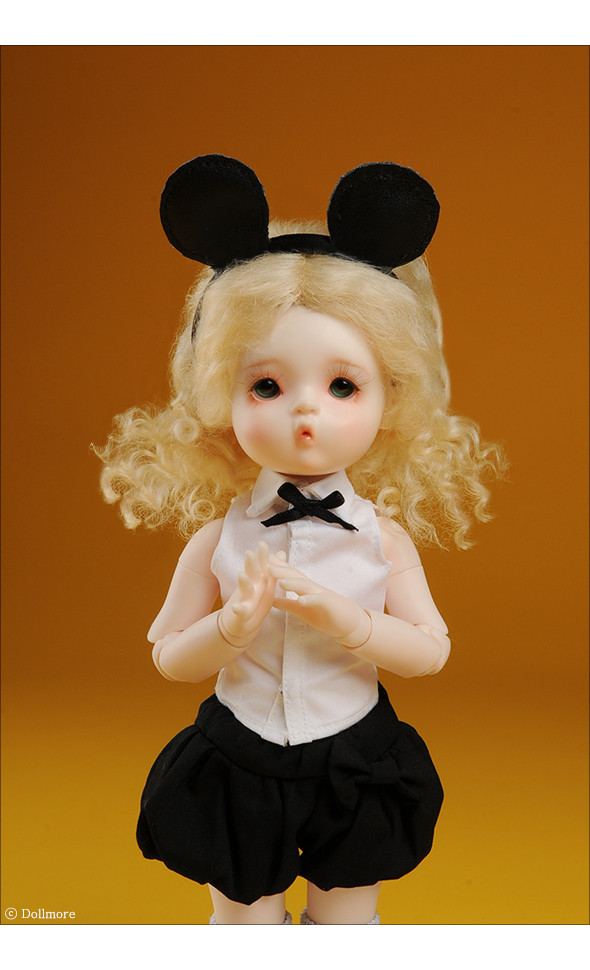 Dear Doll Size - Lucie Sleeveless Shirt (White)