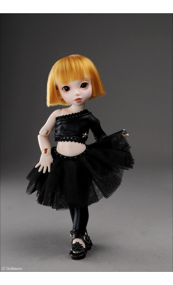 Dear Doll Size - Nautea Skirt (Black) [K7]