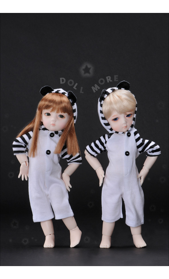 Dear Doll Size - Panda Cosmo Set (White)