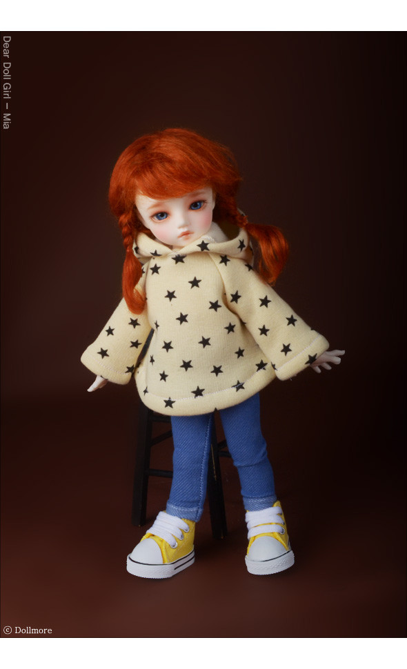 Dear Doll Size - Shinna Hood T Shirts (Yellow)