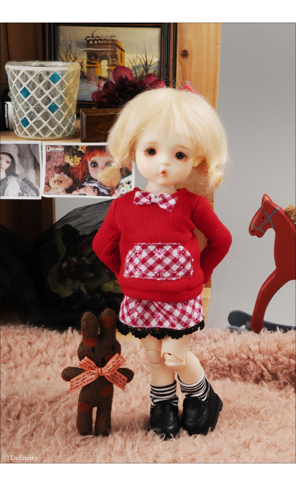 Dear Doll Size - Sojung Girl Set (Red)