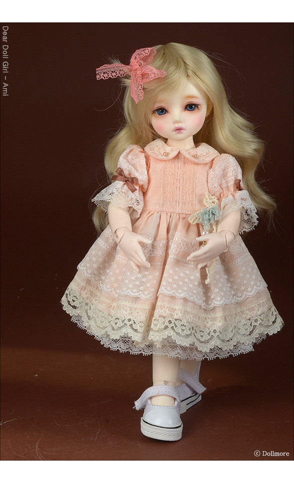 Dear Doll Size - UD-86 Dress Set (Pink)