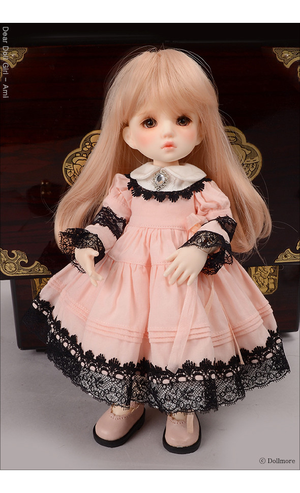 Dear Doll Size - USD-D001 Dress (Pink)