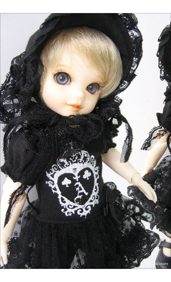 Idoll Size - Black Wings Dress Set(A3)