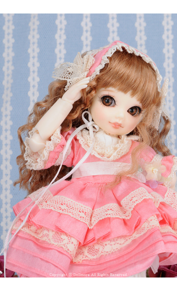 (Limited Costume) Doll Size - I am a secret Pink Clothes Set - LE30