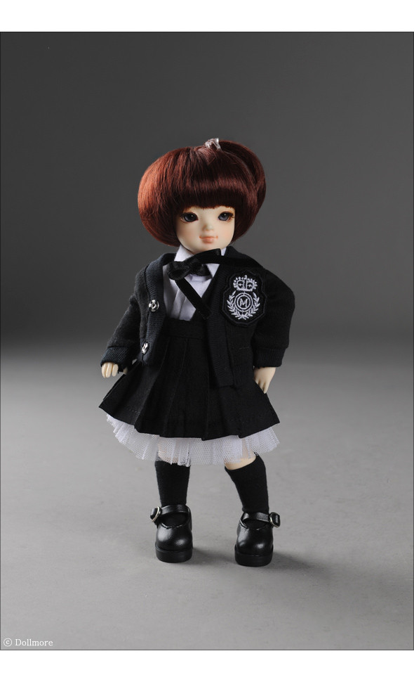 Idoll Size - Petit School Uniform For Girl Set (Black)