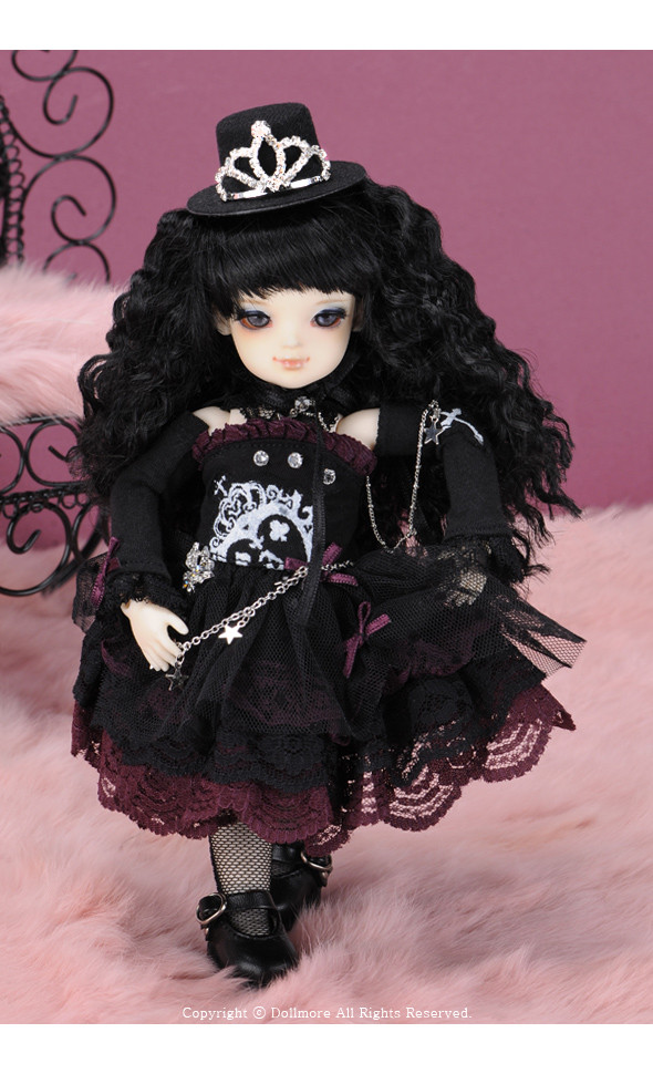 (Limited Costume)I Doll Size - Black Chocolate Clothes Set - LE5